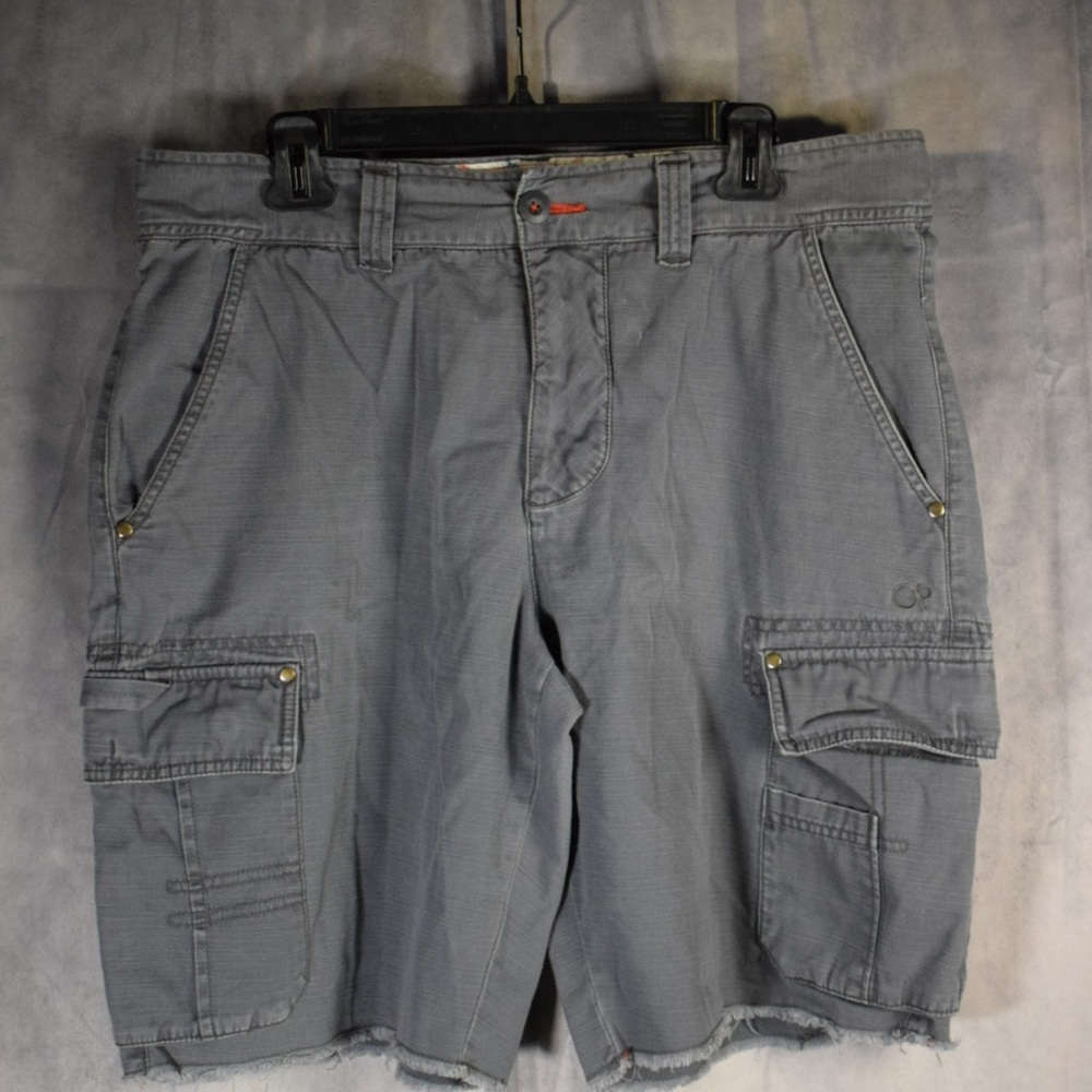 Vintage OP Ocean Pacific Men's Size 36 Cargo Shorts Surf Grunge Skate Longrider